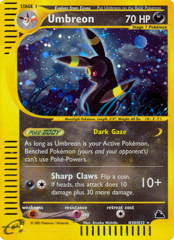Umbreon - Skyridge SET-H30