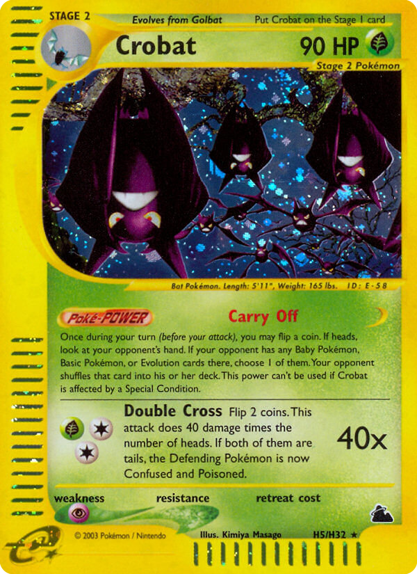 Crobat - Skyridge SET-H5