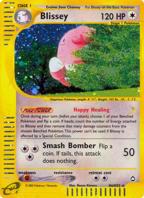 Blissey - Aquapolis SET-H6