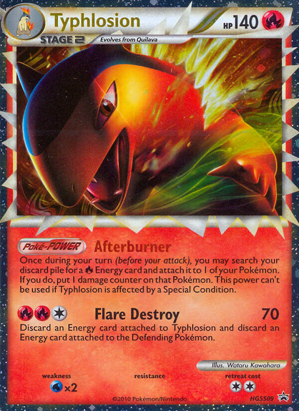 Typhlosion - HGSS Black Star Promos SET-HGSS09