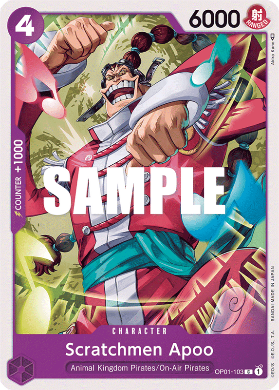 Scratchmen Apoo OP01-103