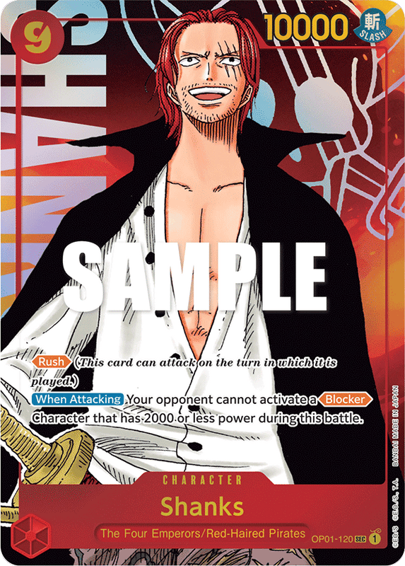 Shanks OP01-120 AA