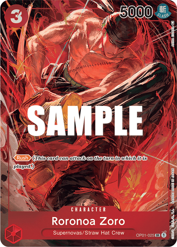 Roronoa Zoro OP01-025 AA