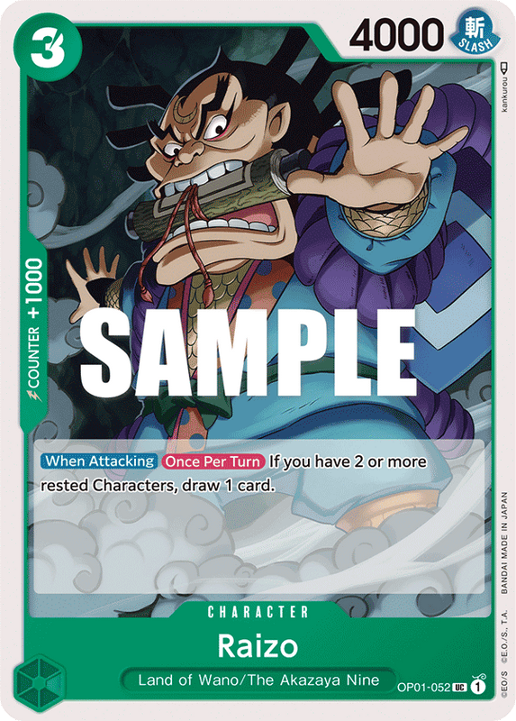 Raizo OP01-052