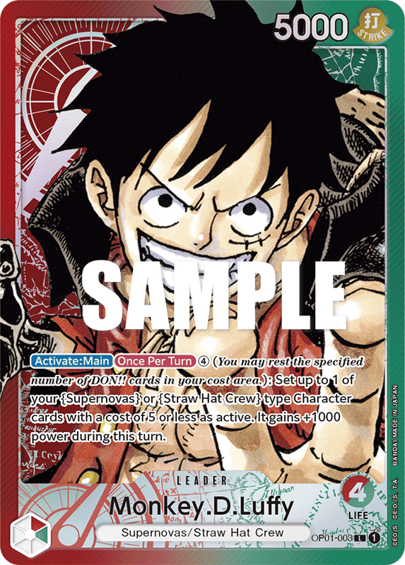 Monkey.D.Luffy OP01-003 AA