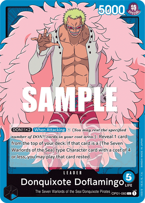 Donquixote Doflamingo OP01-060