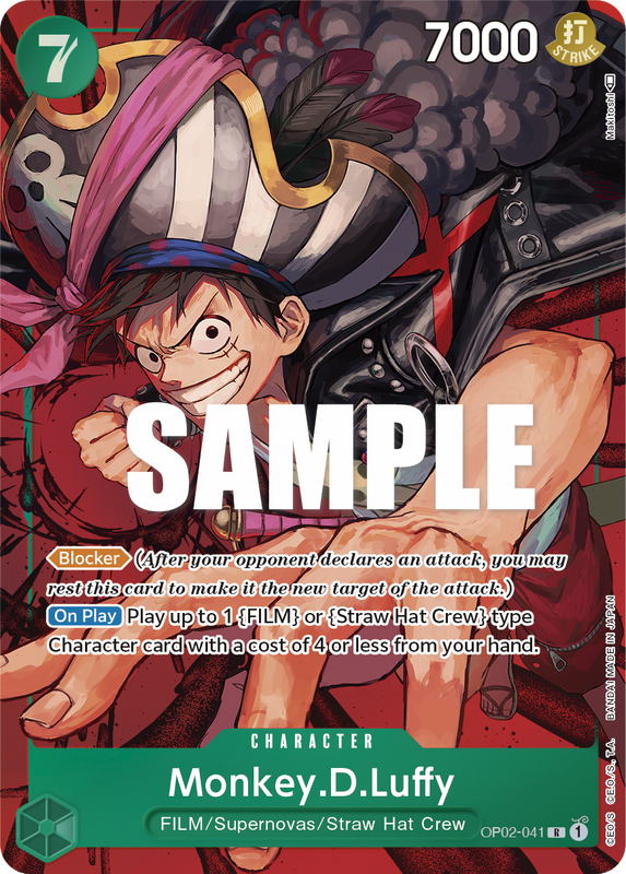 Monkey.D.Luffy OP02-041 AA