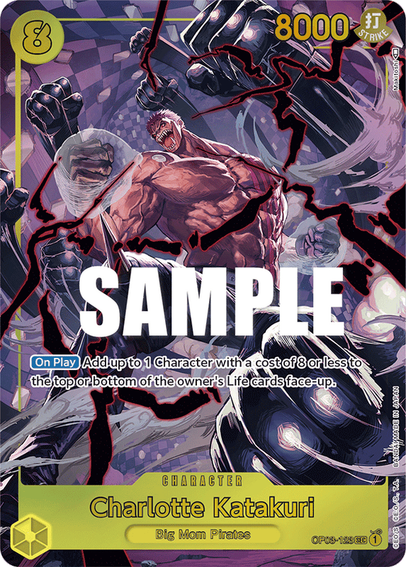 Charlotte Katakuri OP03-123 AA