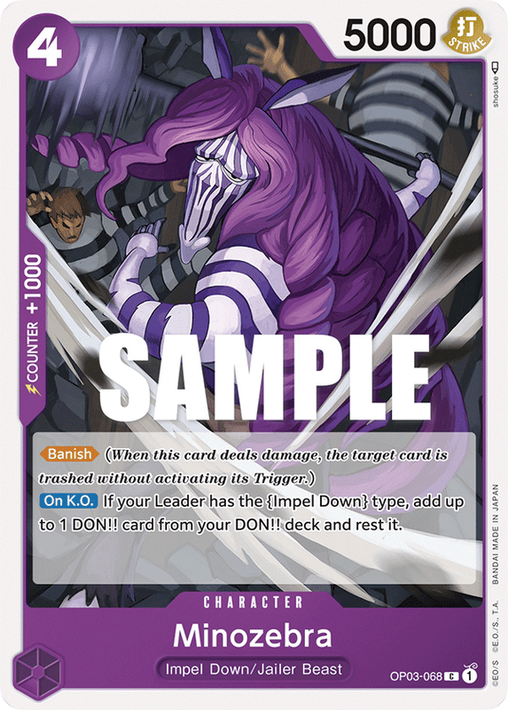 Minozebra OP03-068