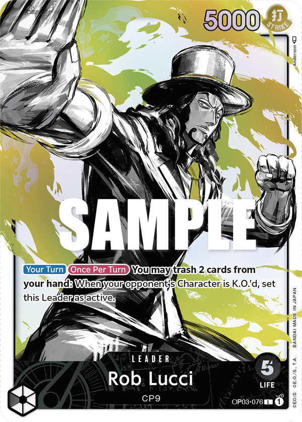 Rob Lucci OP03-076 AA