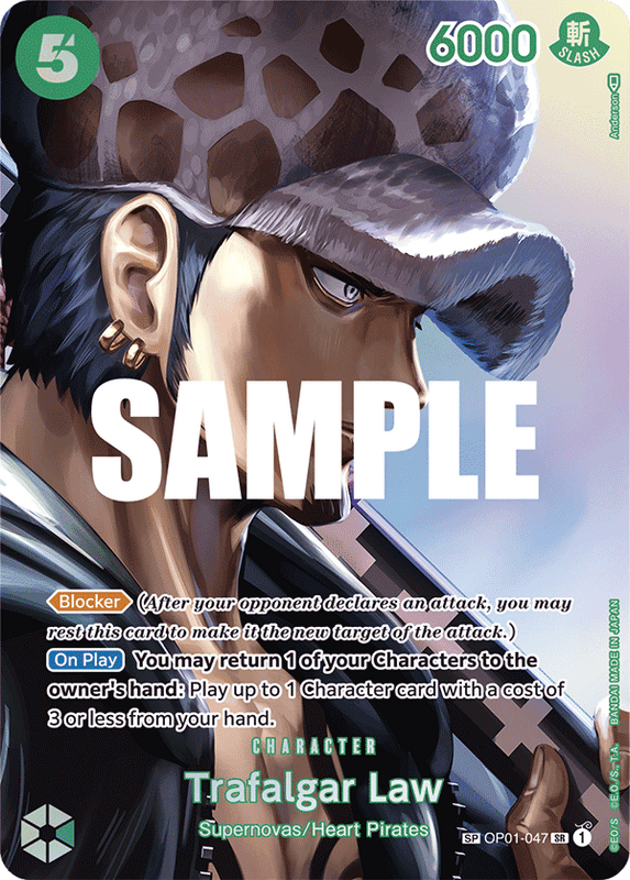 Trafalgar Law OP04 OP01-047