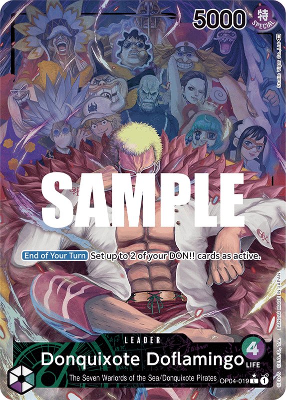 Donquixote Doflamingo OP04 OP04-019 AA