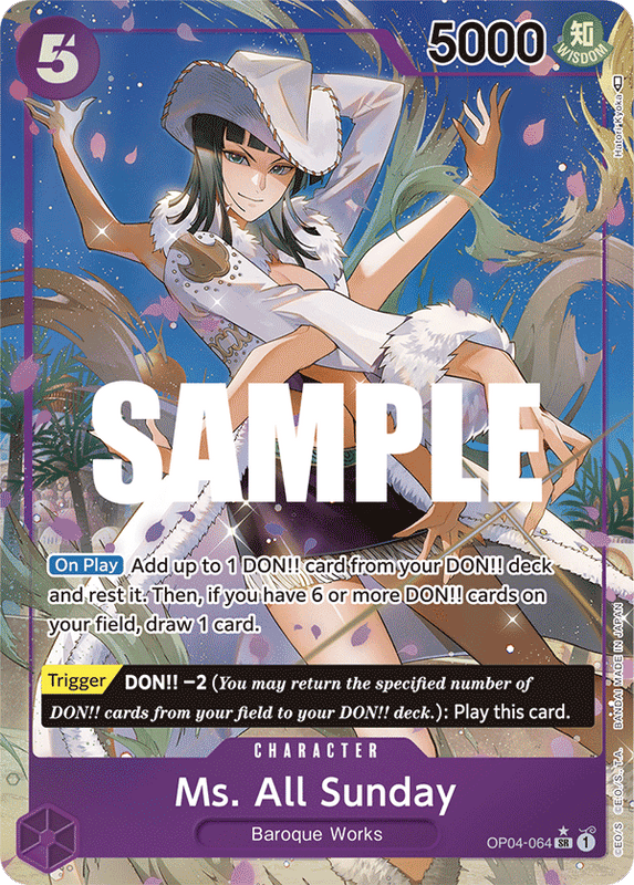 Ms. All Sunday OP04 OP04-064 AA