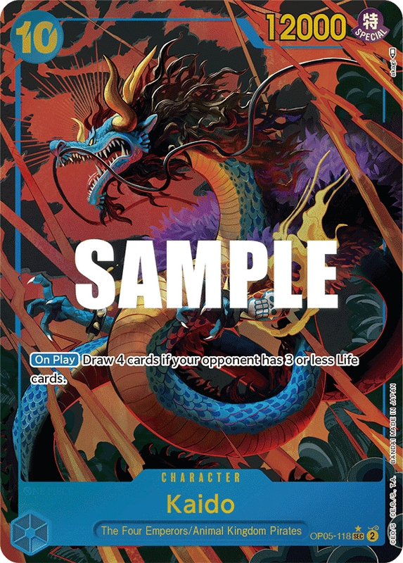 Kaido OP05-118 AA