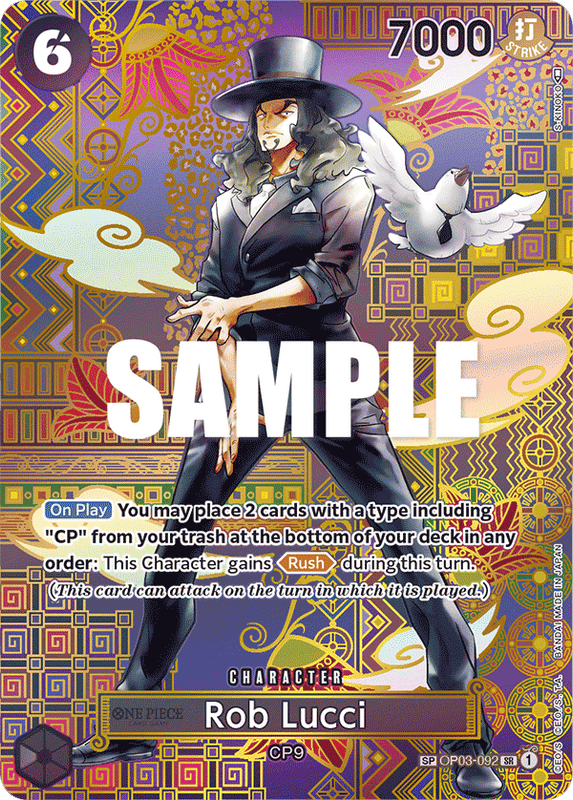 Rob Lucci OP05 OP03-092 SP