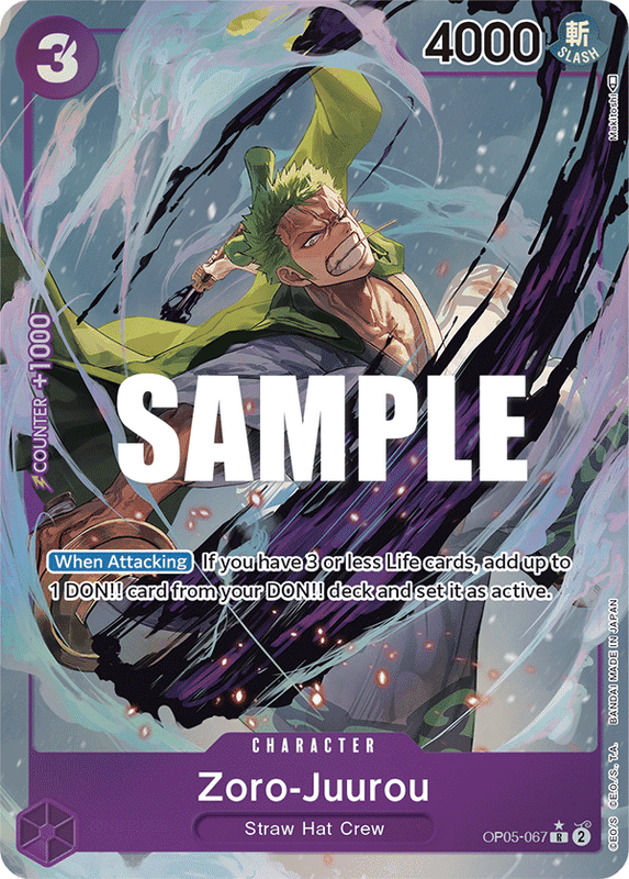 Zoro-Juurou OP05-067 AA