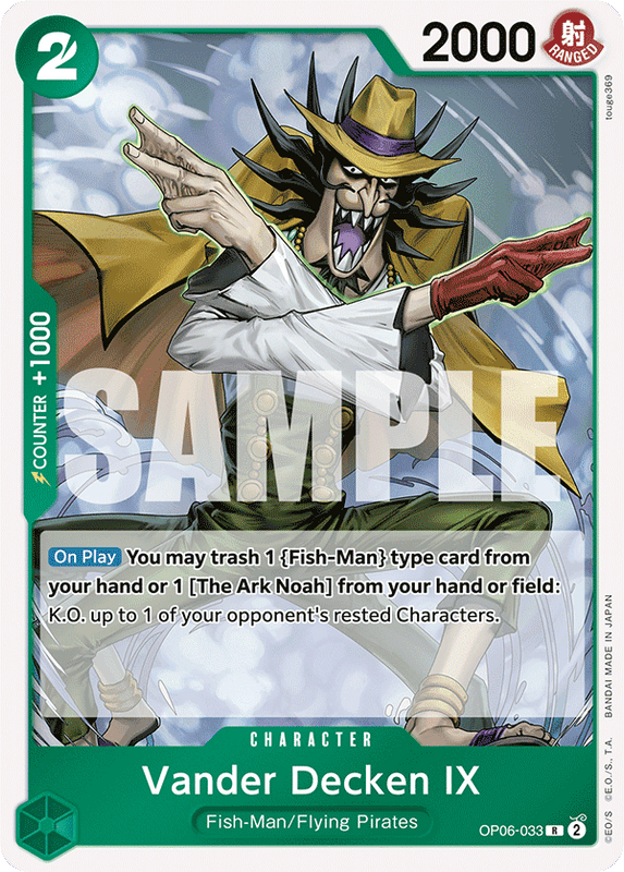 Vander Decken IX OP06-033