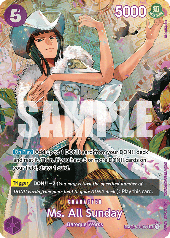 Ms. All Sunday OP06 OP04-064 SP