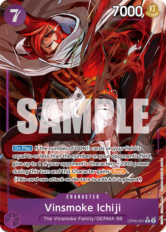 Vinsmoke Ichiji OP06-061 AA