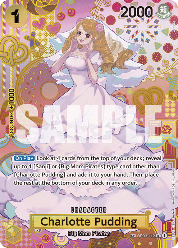 Charlotte Pudding OP08 OP03-112 SP