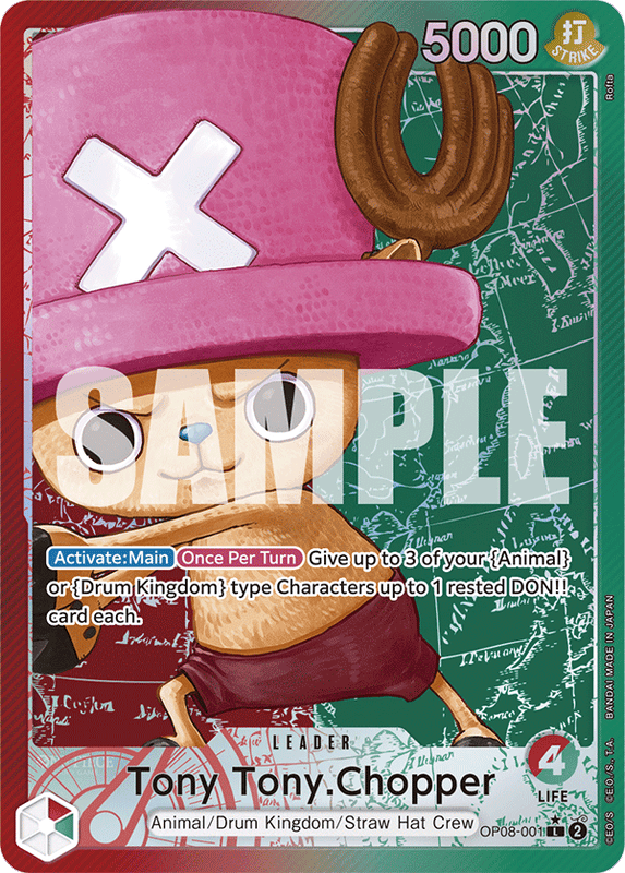 Tony Tony.Chopper OP08-001 AA