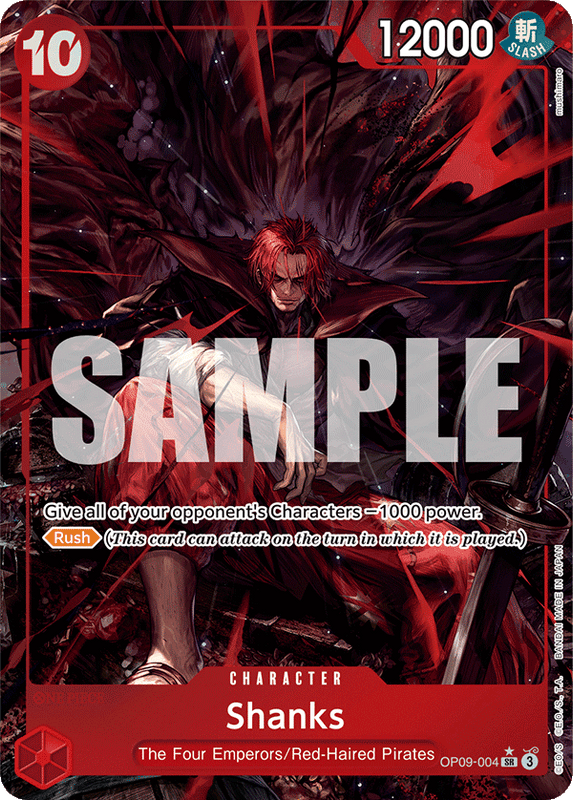 Shanks OP09-004 AA