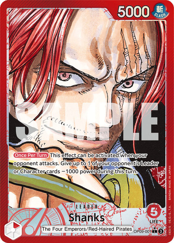 Shanks OP09-001 AA