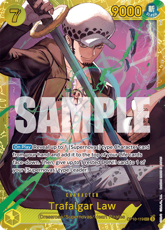Trafalgar Law OP10-119