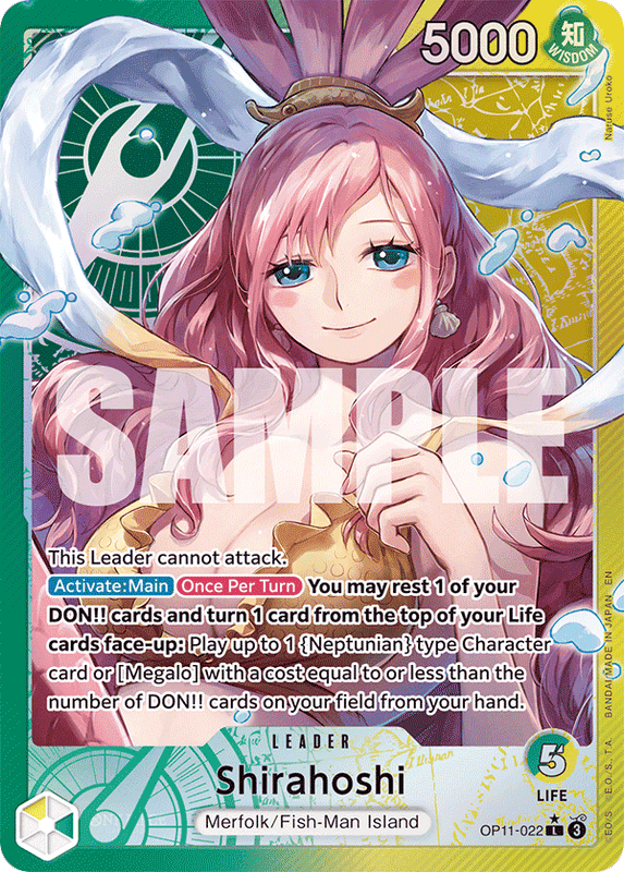 Shirahoshi OP11-022 AA