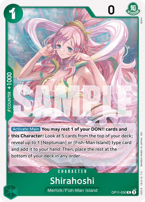 Shirahoshi OP11-030