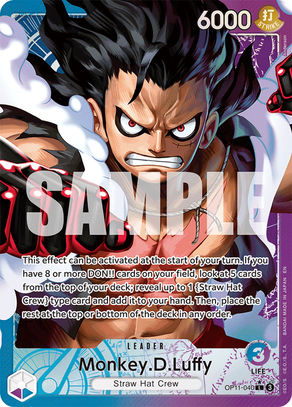 Monkey.D.Luffy OP11-040 AA