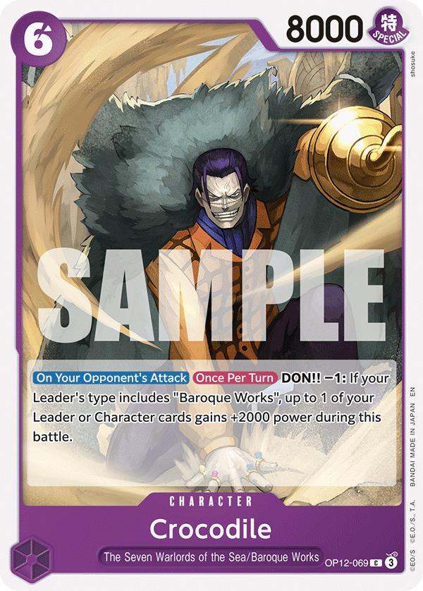 Crocodile OP12-069