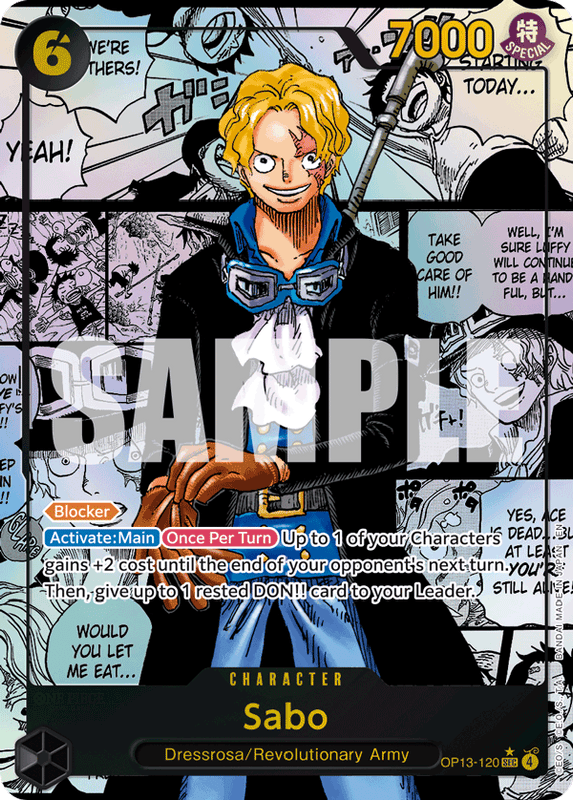 Sabo OP13-120 Manga