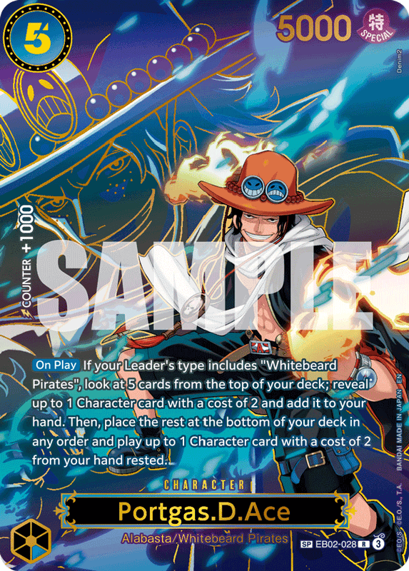 Portgas.D.Ace OP13 EB02-028 SP