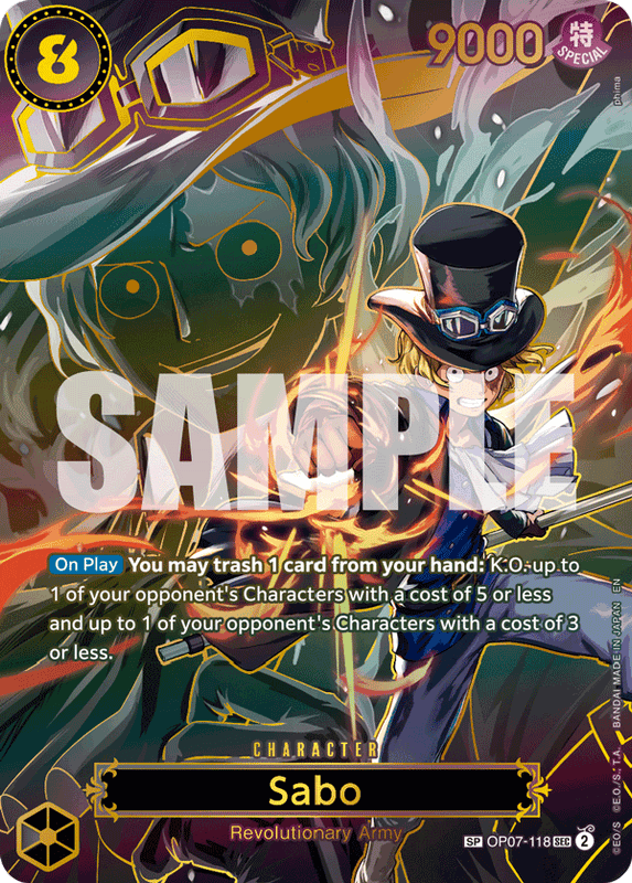 Sabo OP13 OP07-118 SP