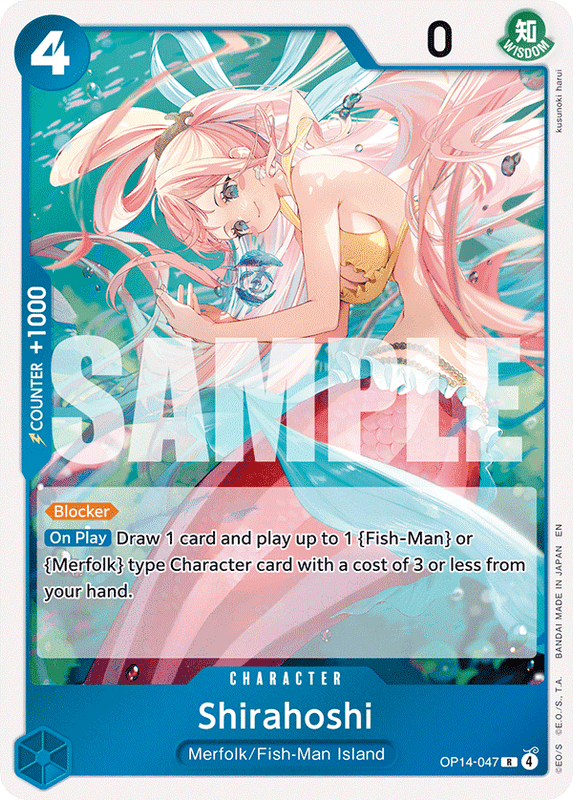 Shirahoshi OP14-047