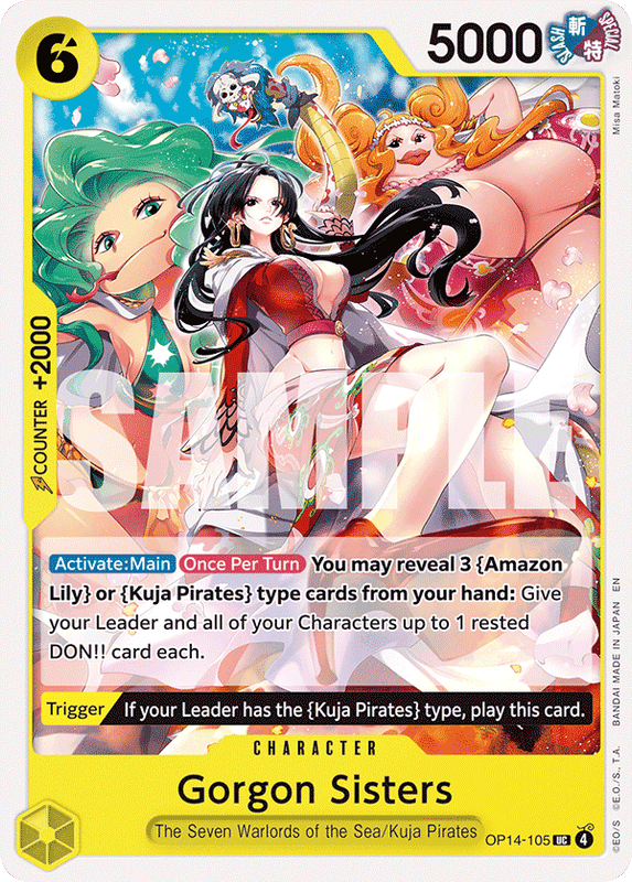 Gorgon Sisters OP14-105 UC