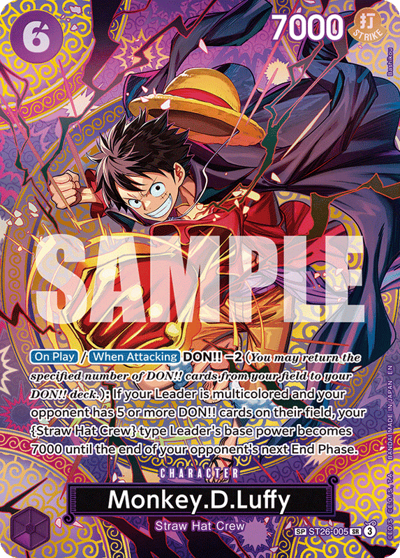 Monkey.D.Luffy OP14-029 FA SP CARD