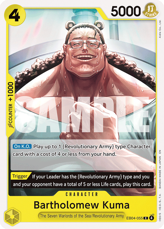 Bartholomew Kuma OP15-EB04 EB04-055