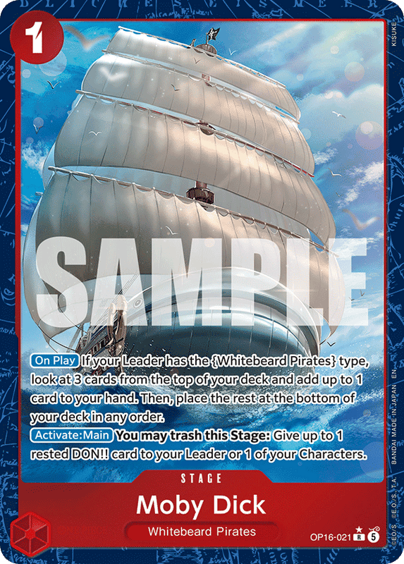 Moby Dick OP16-021 AA