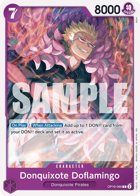 Donquixote Doflamingo OP16-069