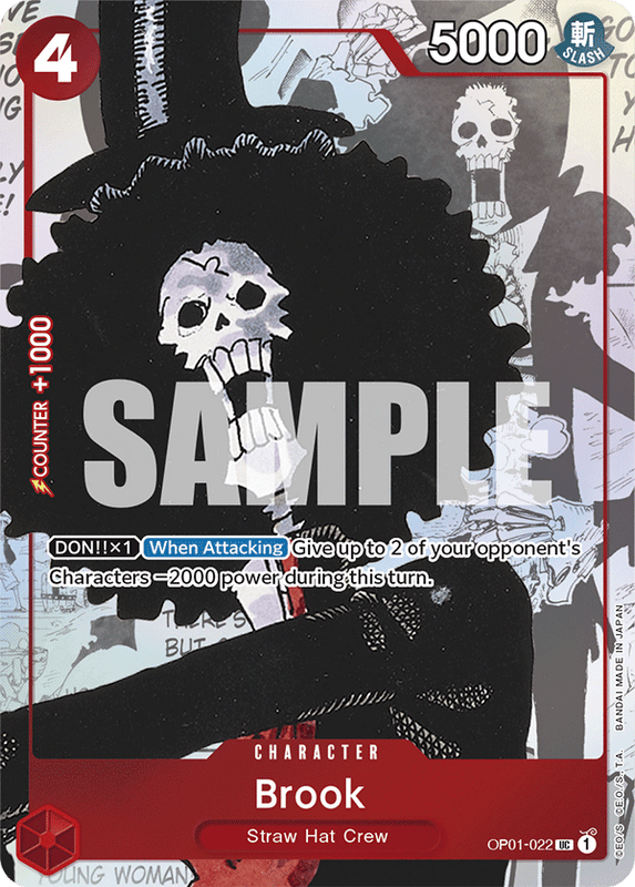 Brook OP01-022 Premium Card Collection -25th Edition-