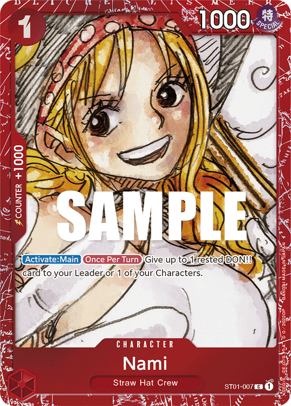 Nami ST01-007 Premium Card Collection -FILM RED Edition-