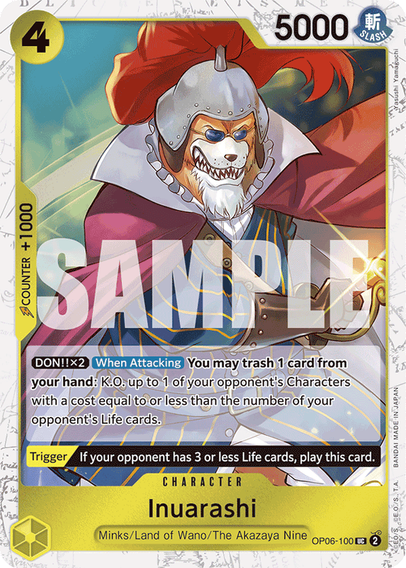 Inuarashi PRB01 OP06-100 JR Jolly Roger