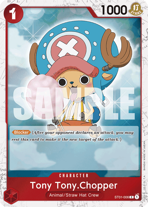 Tony Tony.Chopper PRB01 ST01-006 JR Jolly Roger