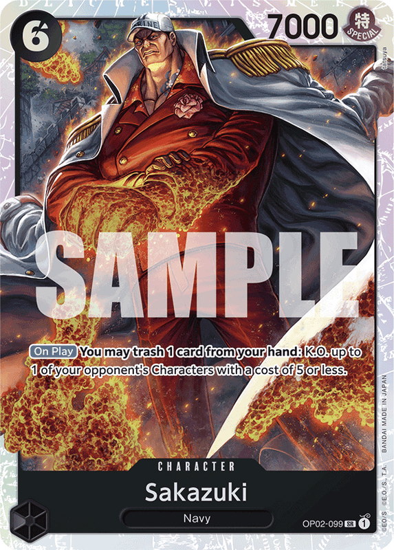 Sakazuki PRB01 OP02-099