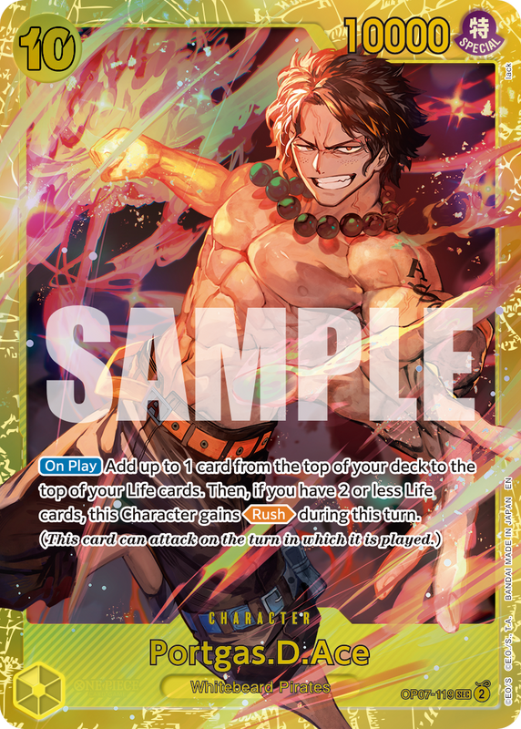Portgas.D.Ace - OP07-119 (Reprint) PRB02 OP07-119 R