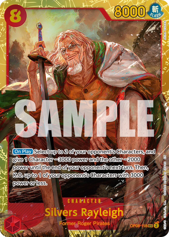 Silvers Rayleigh - OP08-118 (Reprint) PRB02 OP08-118 R
