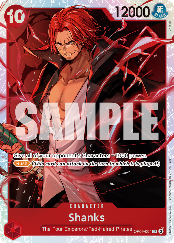 Shanks - OP09-004 (Reprint) PRB02 OP09-004 R