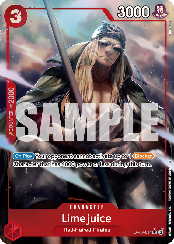 Limejuice (Pirate Foil) PRB02 OP09-014 PF